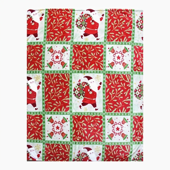 NEW Holiday Printed Throw - Picture 2 of 4